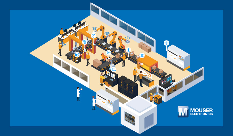 貿澤電子發(fā)布工業(yè)4.0線上資源預測性維護解決方案 貿澤電子發(fā)布工業(yè)4.0線上資源預測性維護解決方案