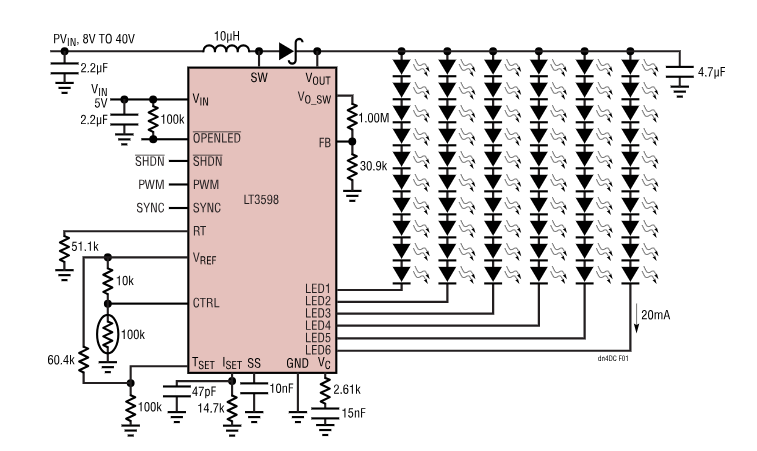 精簡LED驅(qū)動設(shè)計，降低LCD背光系統(tǒng)成本