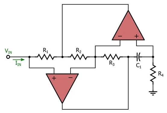 電感器輸出，運(yùn)算放大器輸入：二階有源濾波器簡(jiǎn)介