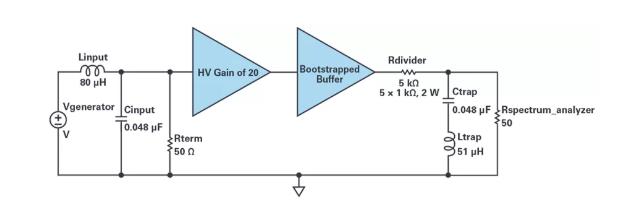 能否讓低壓放大器自舉來獲得高壓緩沖器？
